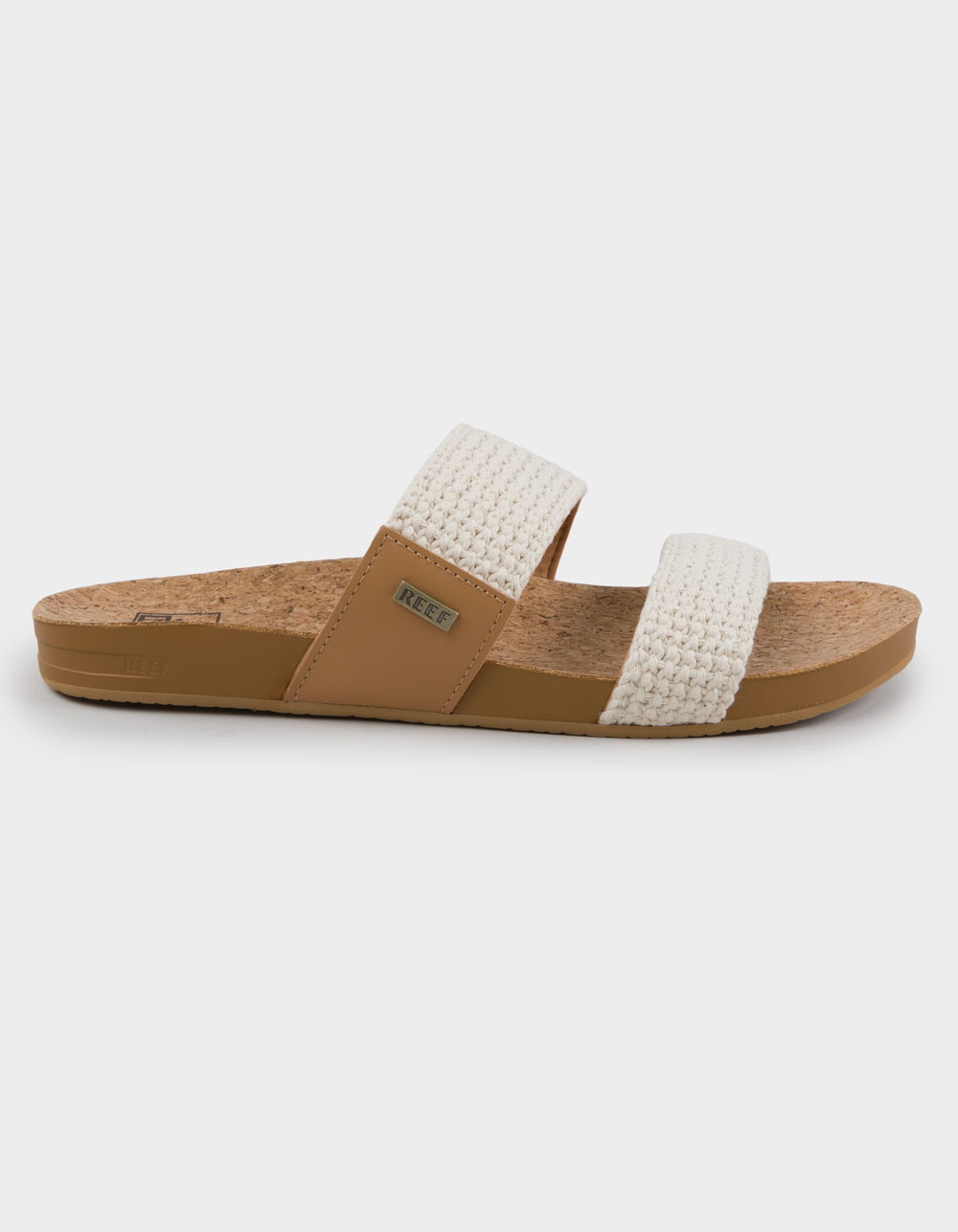 REEF Cushion Vista 2 Band Womens Sandals - NATURAL