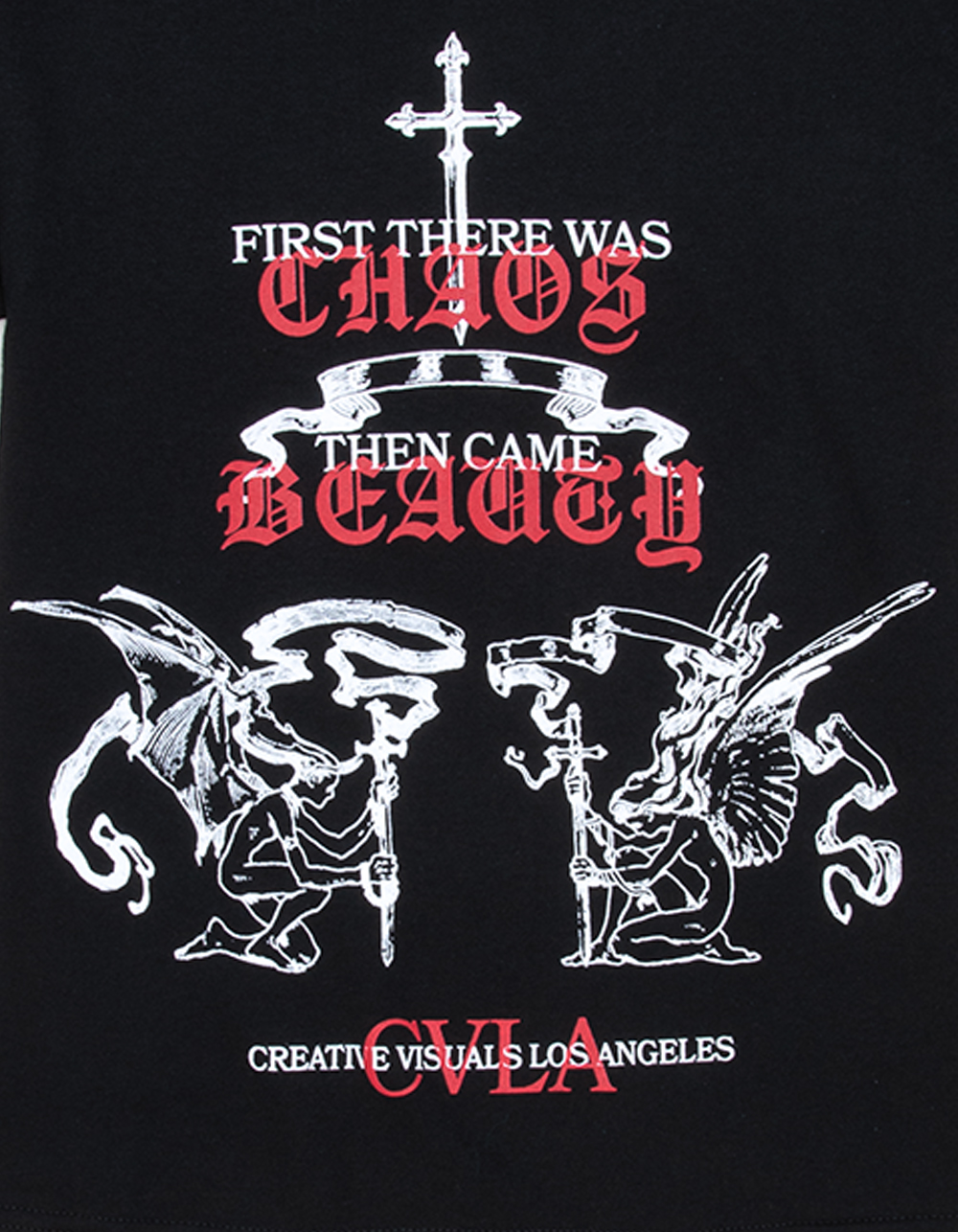 CVLA Chaos Beauty Boys Tee - BLACK