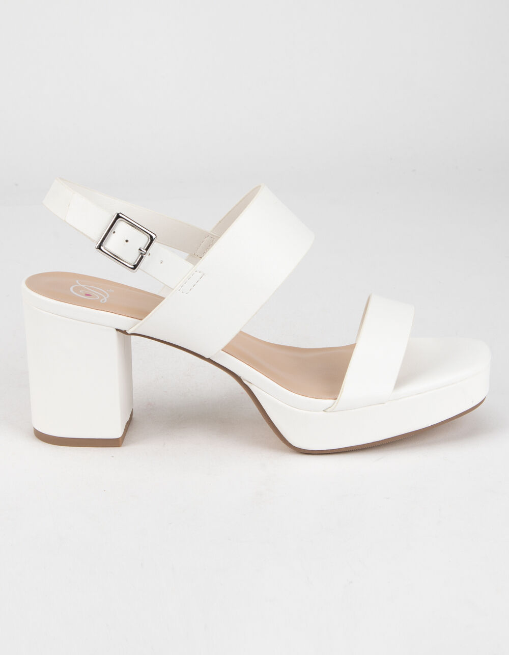 SODA Ankle Womens White Platform Heels - WHITE | Tillys