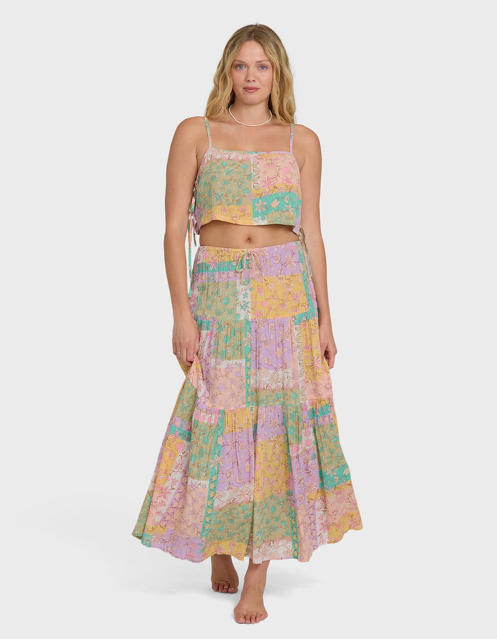 BILLABONG Just A Girl Womens Maxi Skirt - MULTI