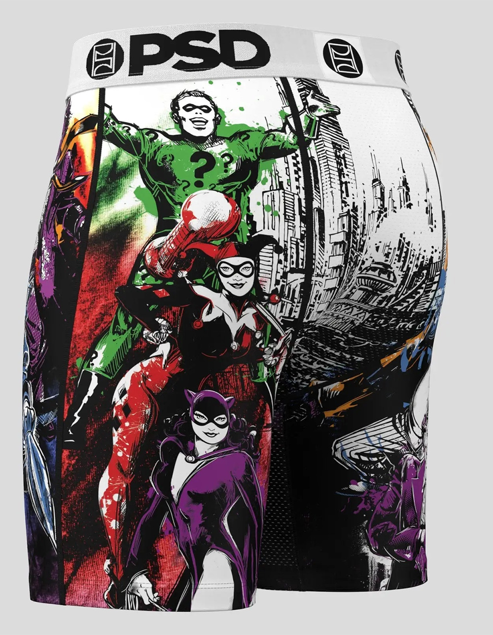 PSD x DC Gotham Villians Mens Boxer Briefs - MULTI