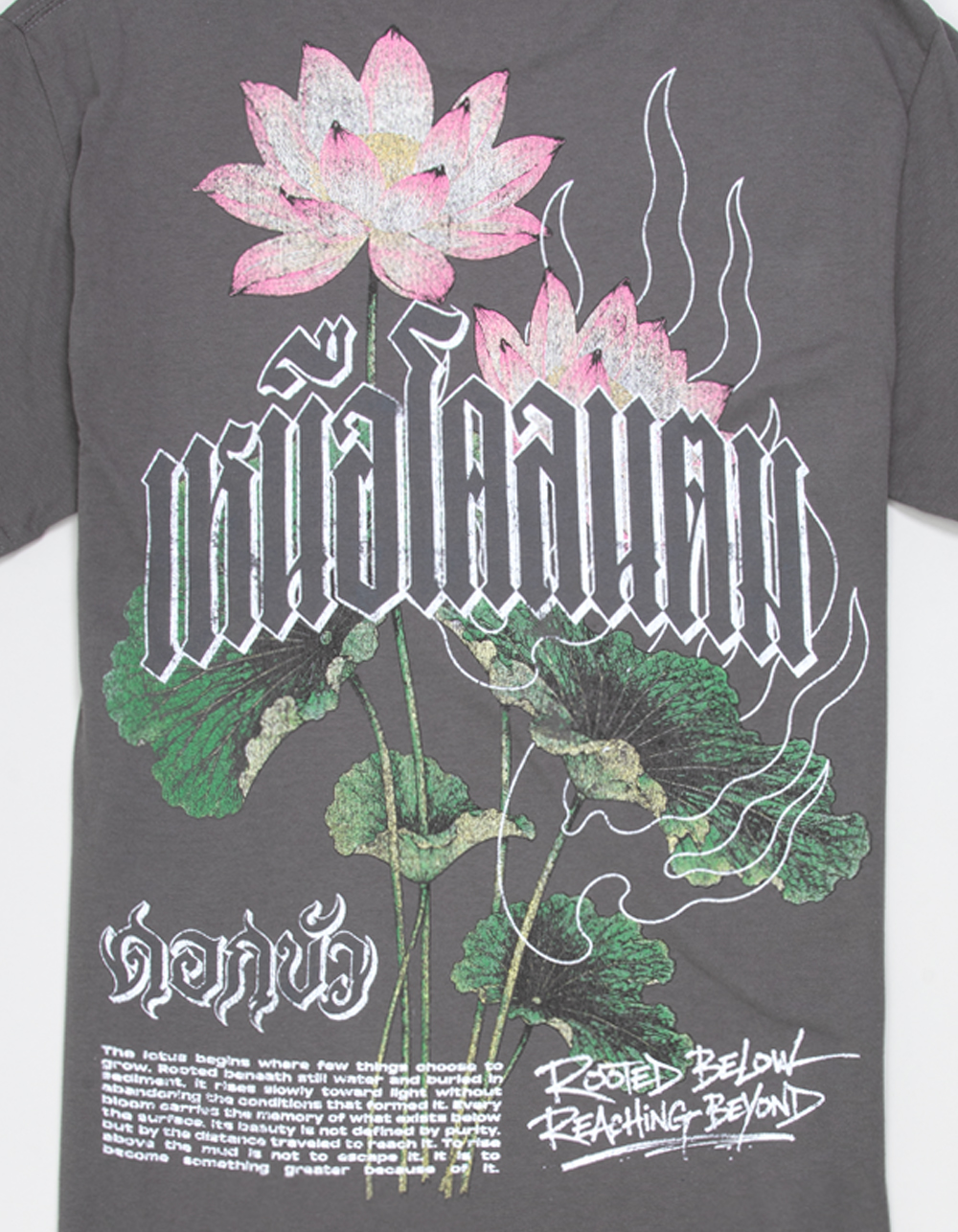 CVLA Rooted Below Mens Tee - CHARCOAL