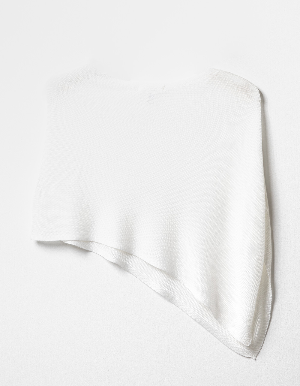 FULL TILT Girls Crop Poncho - CREAM