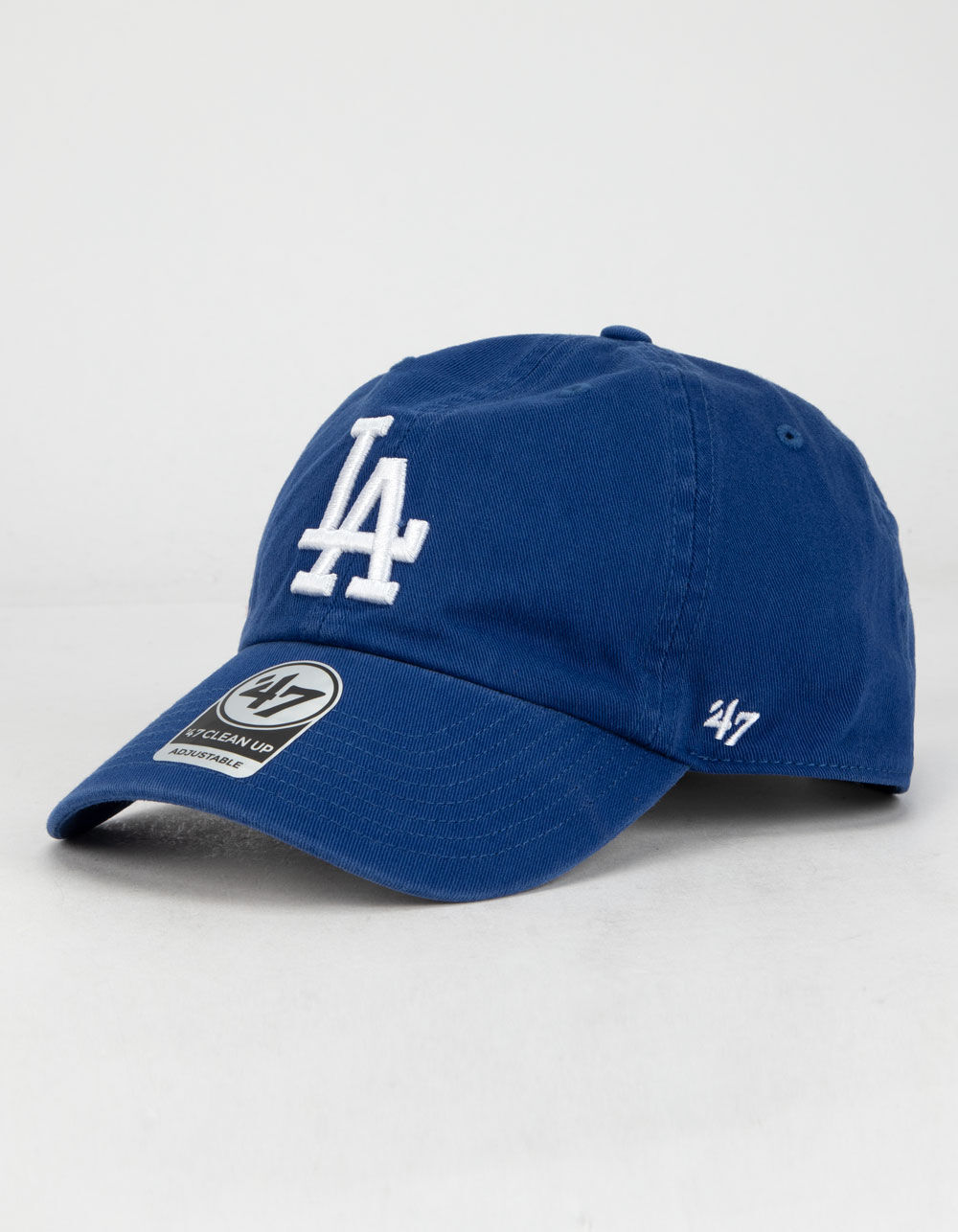 47 Brand Los Angeles LA Dodgers Clean Up Hat Cap Rose Pink/White