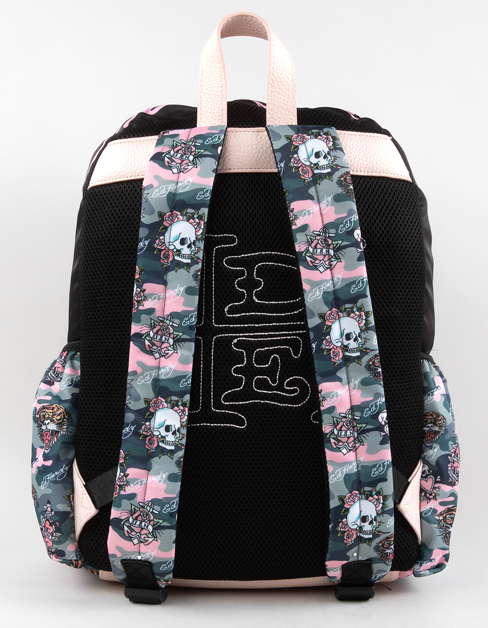 ED HARDY Abby Womens Backpack - PINK CAMO