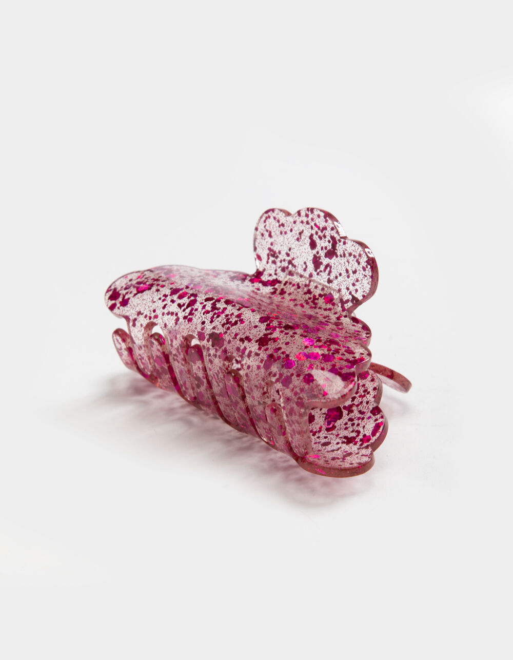 FULL TILT Glitter Claw Hair Clip PINK Tillys