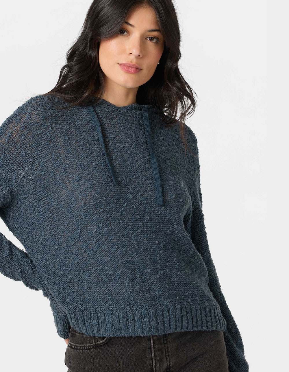 O'NEILL Jayne Womens Hooded Sweater - SLATE BLUE