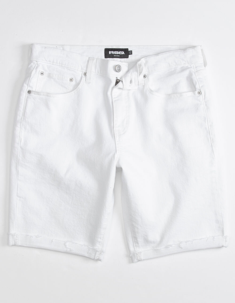 RSQ Mens White Denim Shorts - WHITE | Tillys