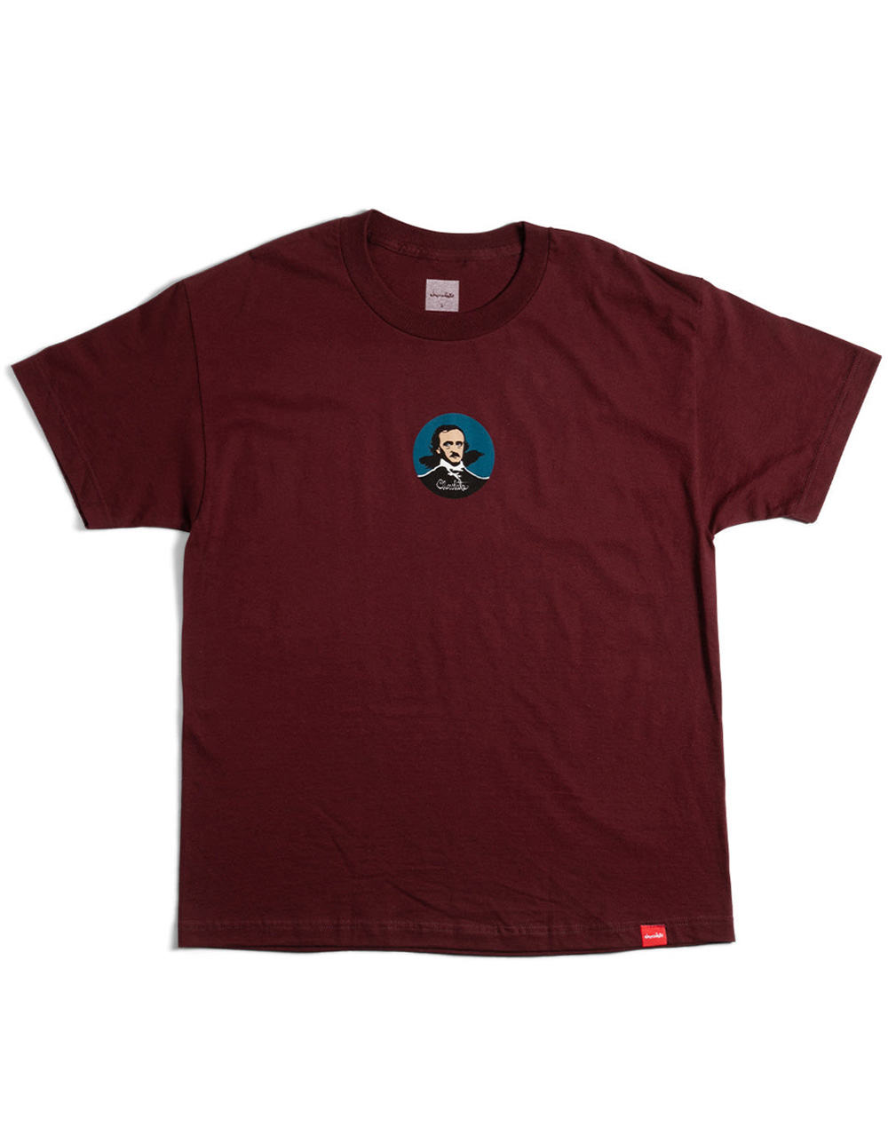 CHOCOLATE Poe Mens Tee - BURGUNDY