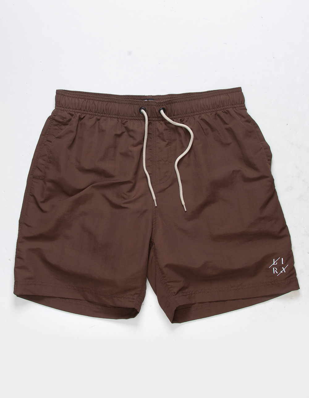 LIRA Court Mens Volley Shorts BROWN Tillys