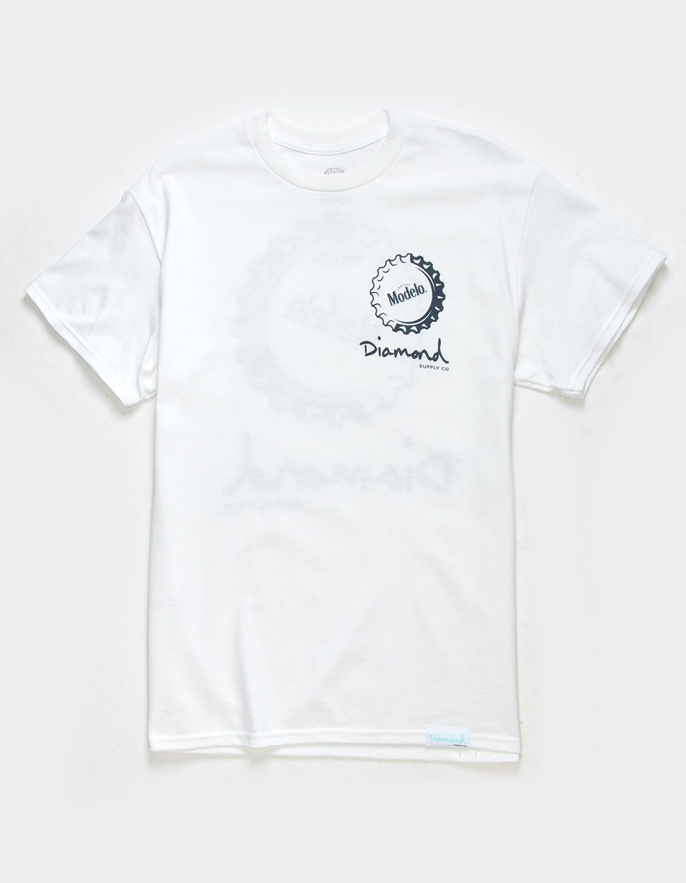 DIAMOND SUPPLY CO. x Modelo Bottle Mens Tee WHITE Tillys