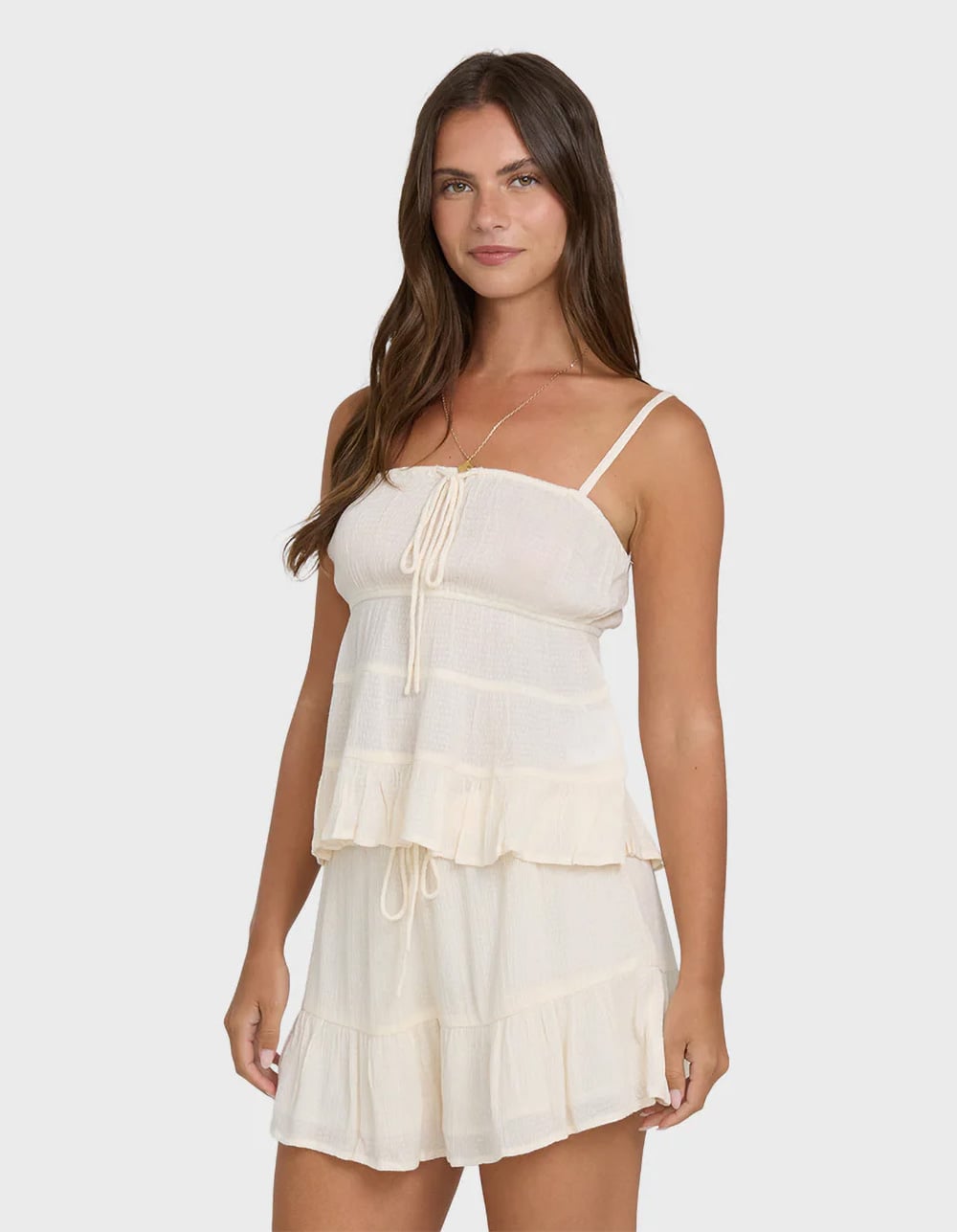 BILLABONG Sol Mate Mini Womens Shorts - OFF WHITE