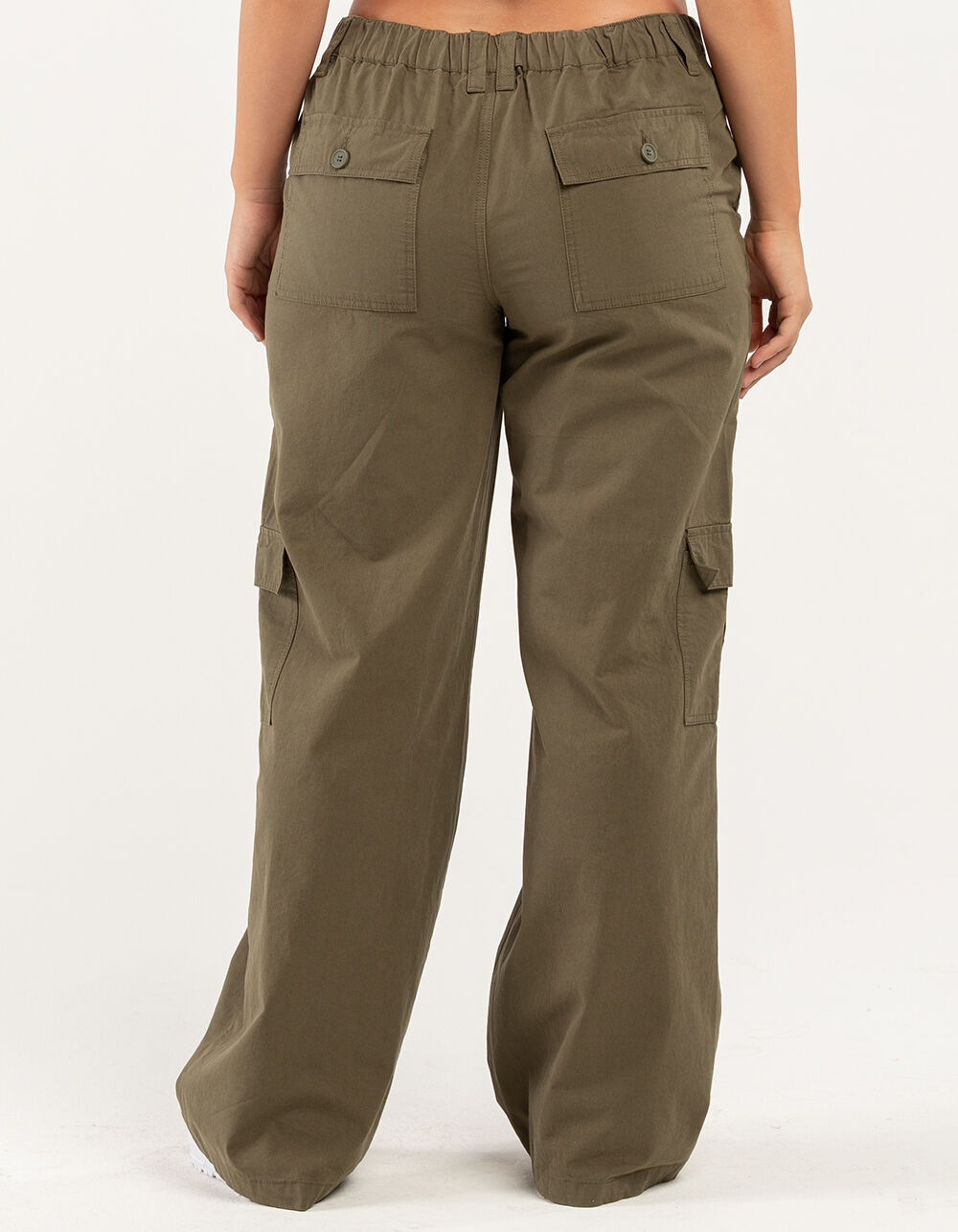 RSQ Womens Low Rise Cargo Pants - DK GREEN | Tillys