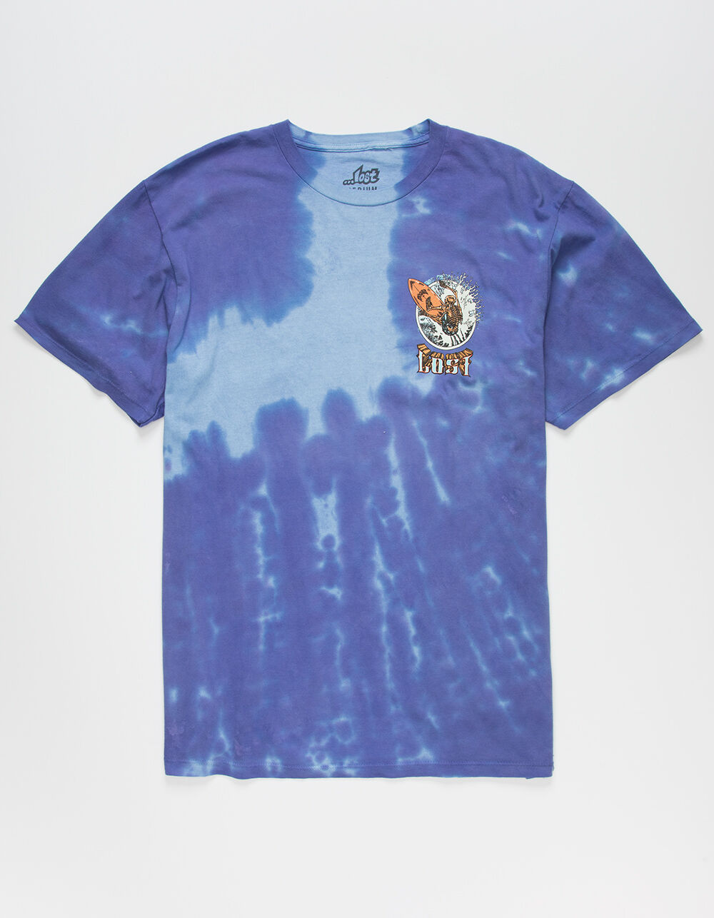 LOST Stone Free Wash Mens T-Shirt - BLUE/PURPLE | Tillys