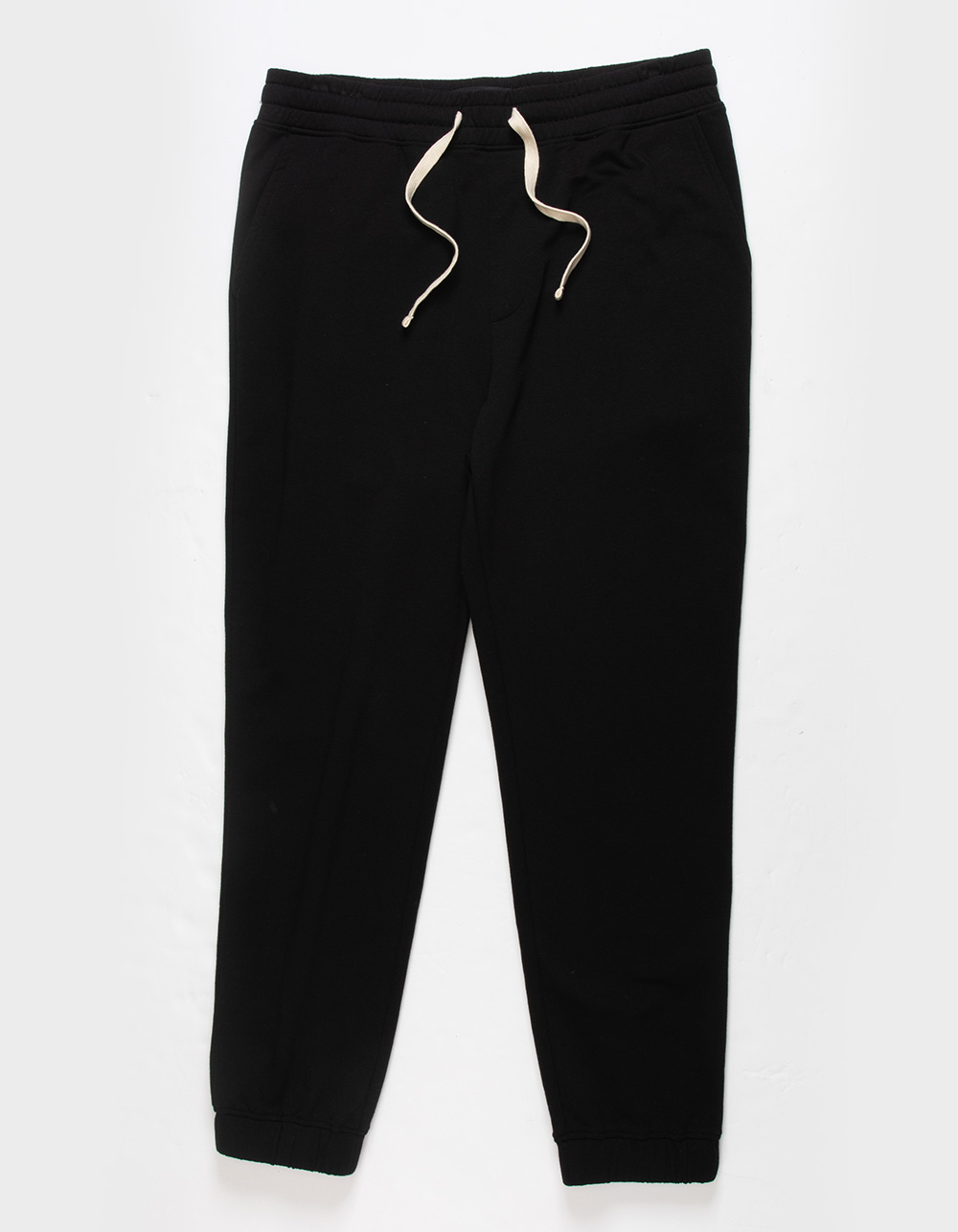 RSQ Mens Fleece Jogger Sweatpants - BLACK