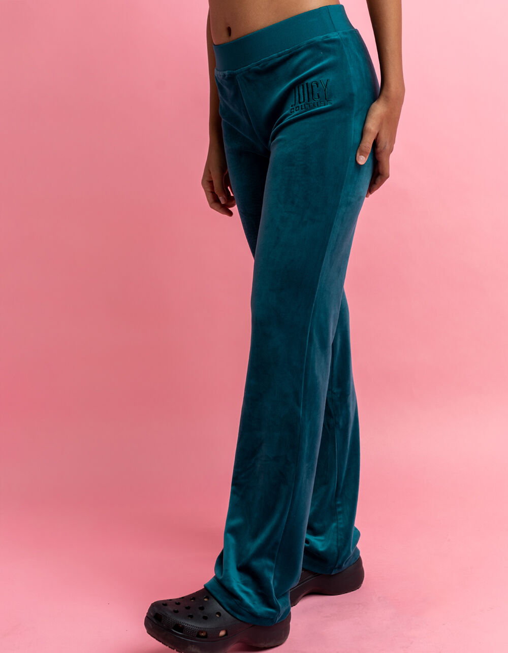 JUICY COUTURE Womens Velour Track Pant 