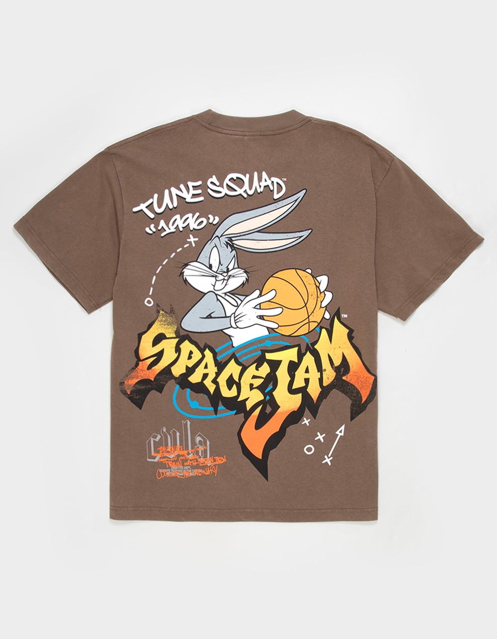 CVLA x Space Jam Bugs Squad Mens Boxy Tee - BROWN