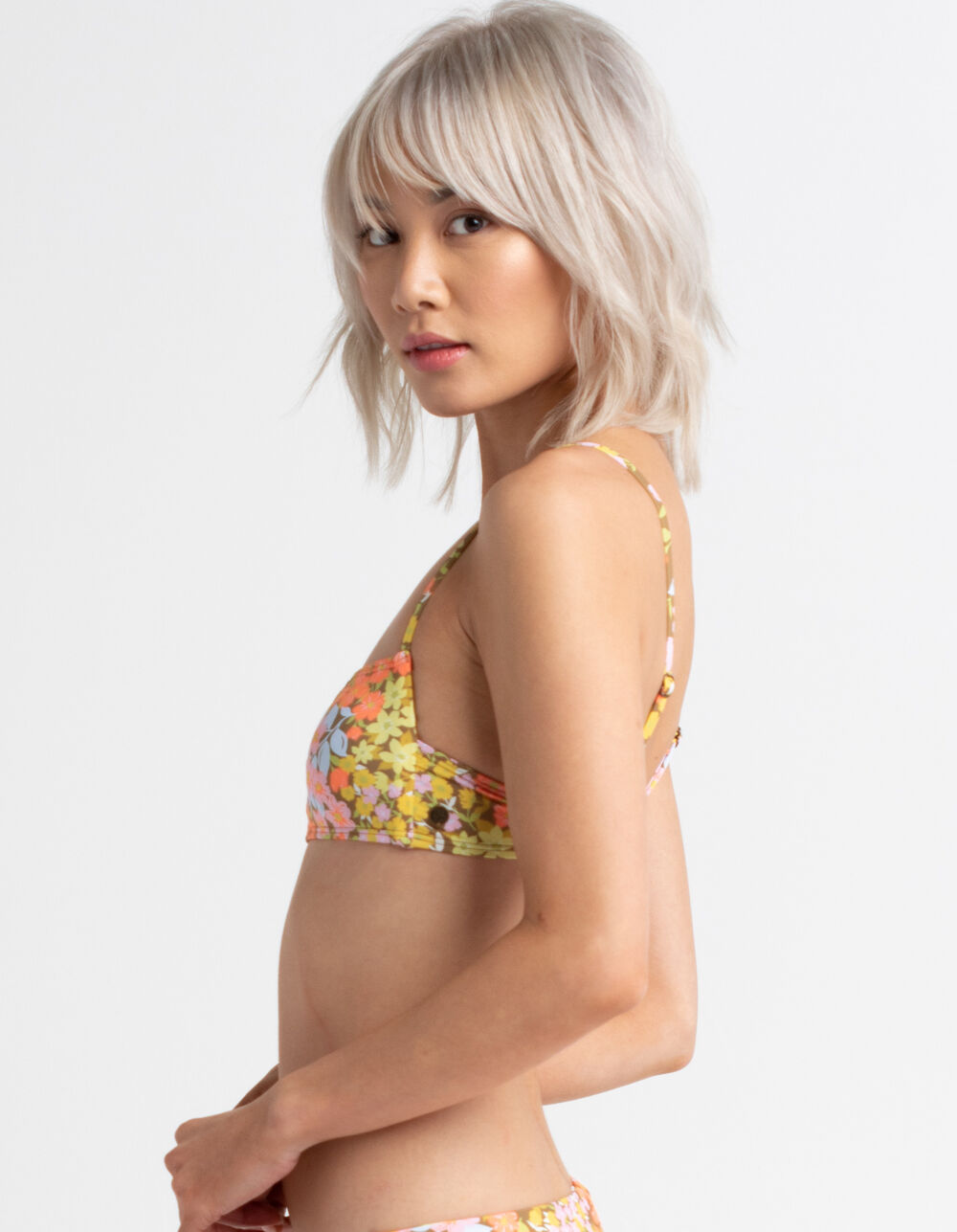 BILLABONG Bring on the Bliss Square Bralete Bikini Top MULTI Tillys