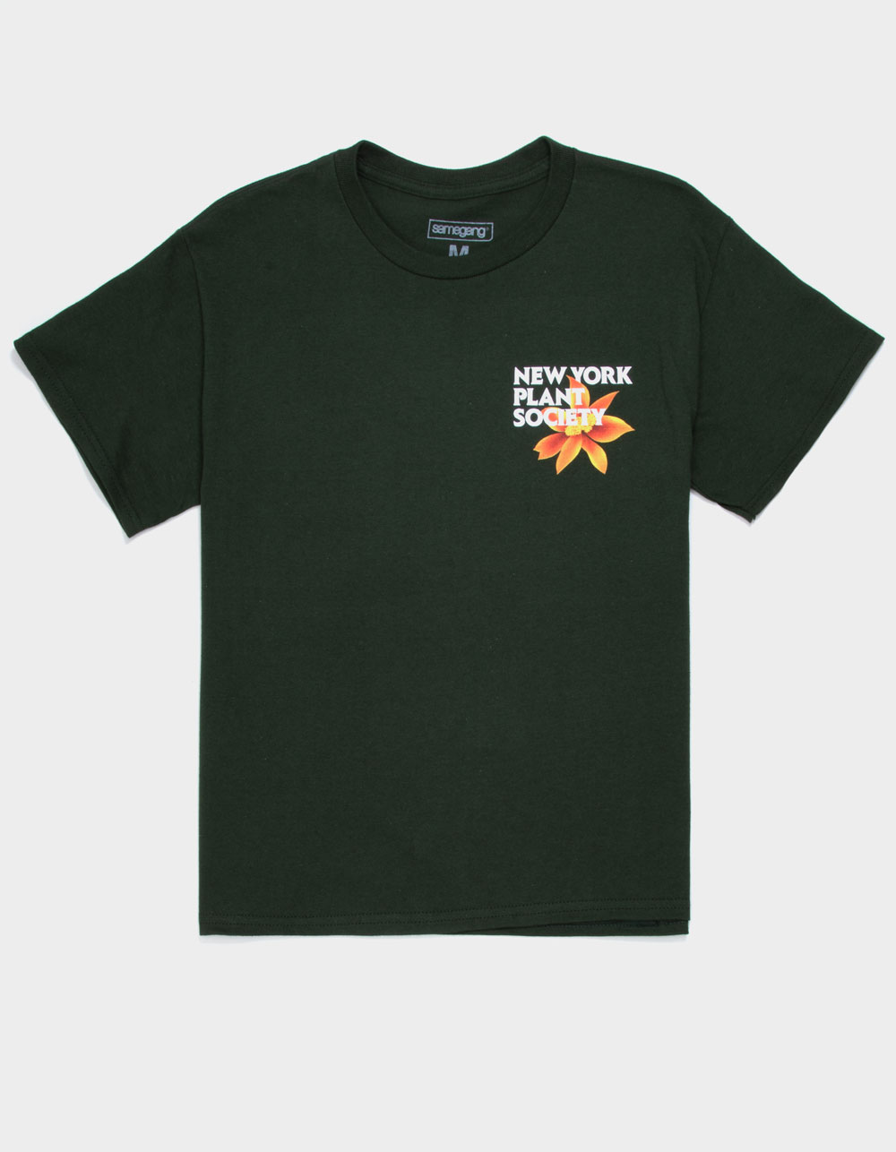 SAME GANG NY Plant Society Boys Tee - FOREST