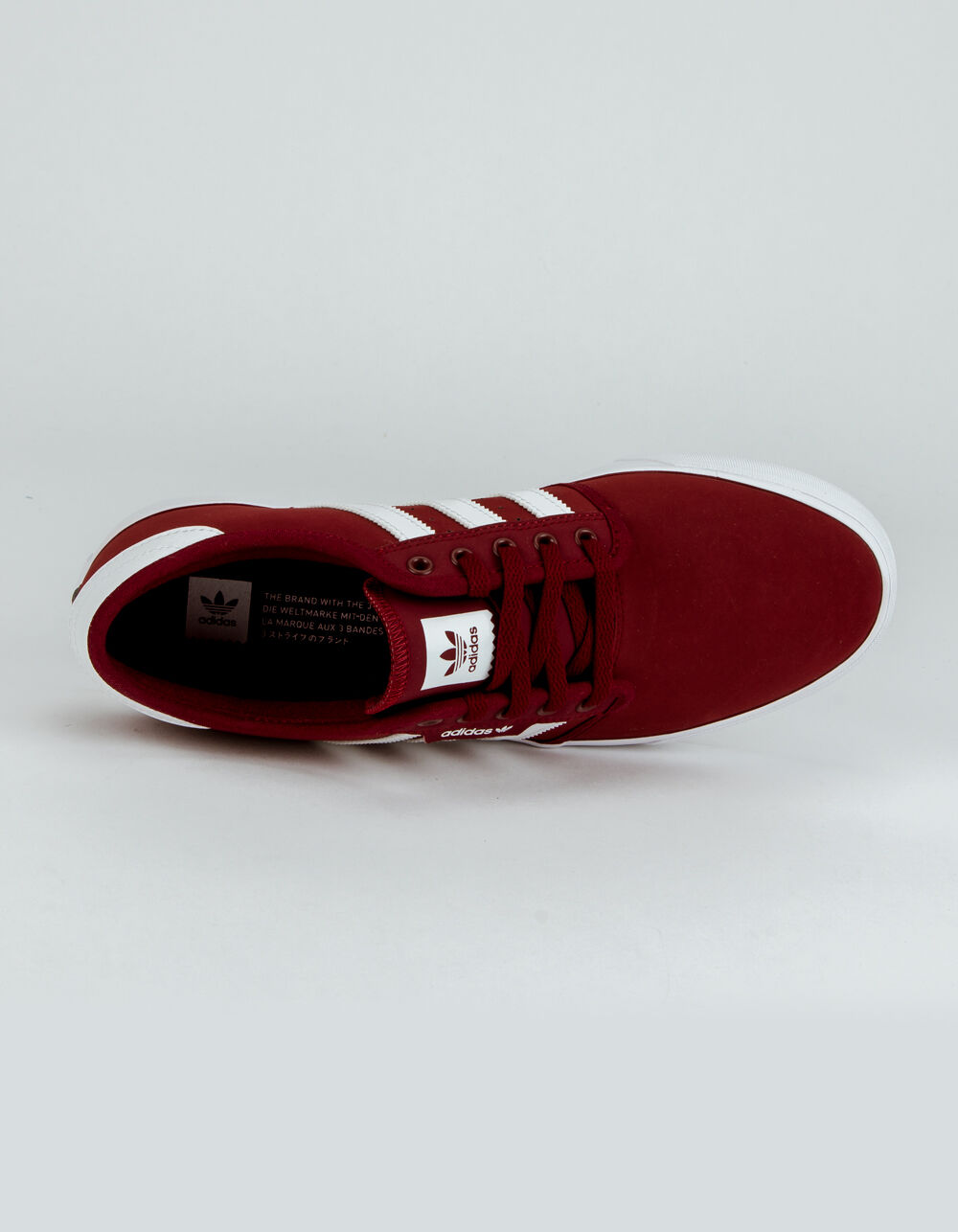 ADIDAS Seeley Collegiate Burgundy & Future White Shoes image number 2