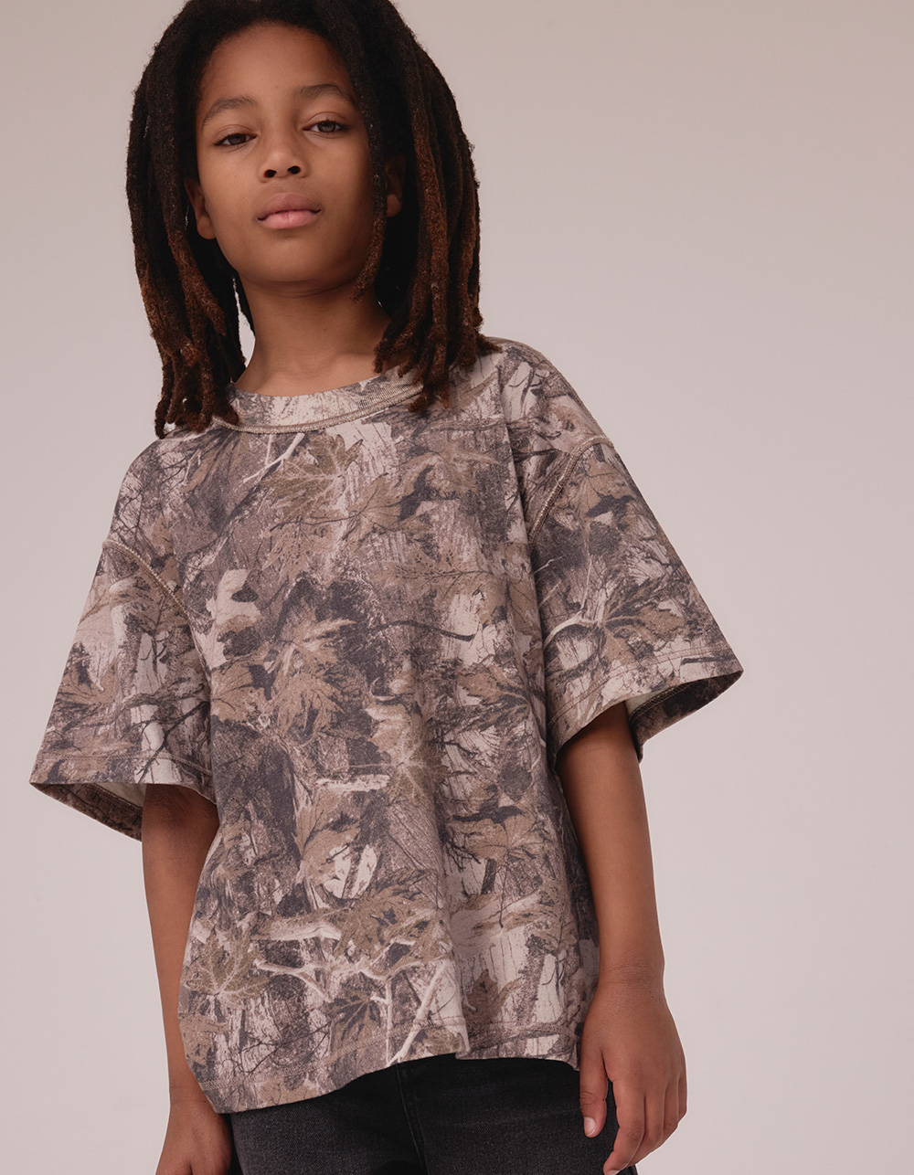 RSQ Boys Boxy Tee - CAMO