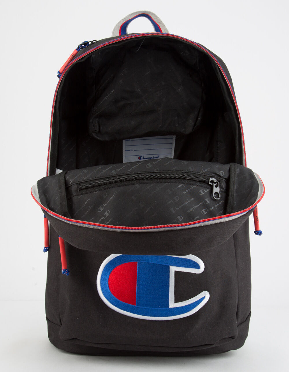 champion supercize mini backpack CHAMPION Supercize Black Backpack - BLACK - ONESZ