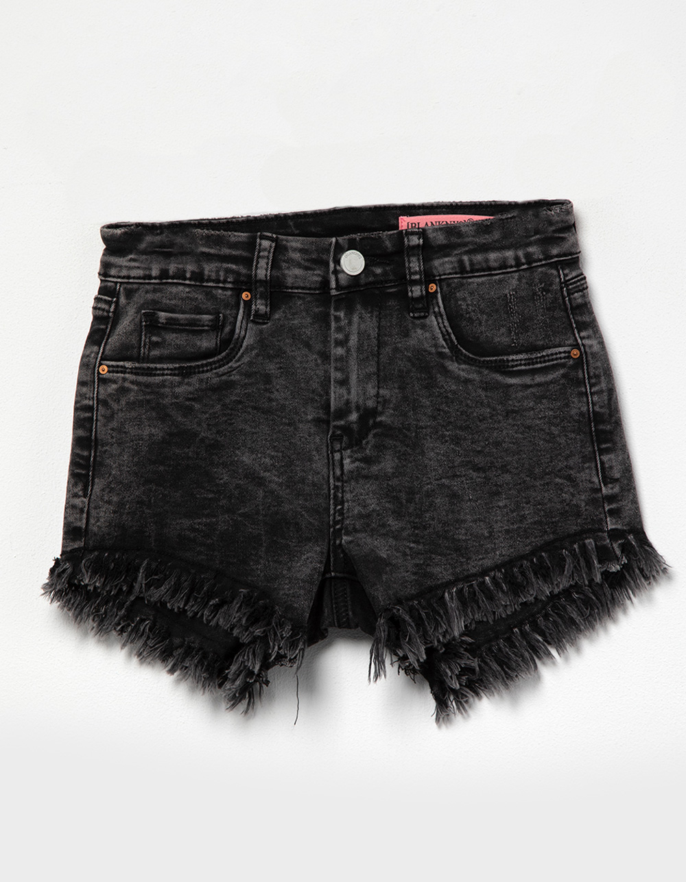 BLANK NYC Sabotage Girls Shorts - WASHED BLACK
