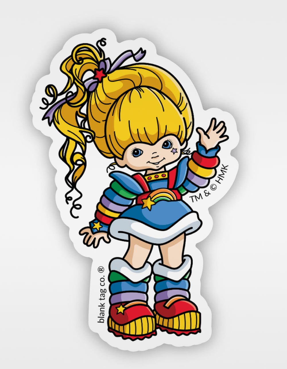 BLANK TAG CO. Rainbow Brite Sticker - MULTI