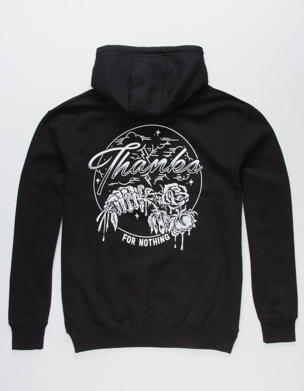 RSQ Thanks For Nothing Mens Hoodie - BLACK | Tillys