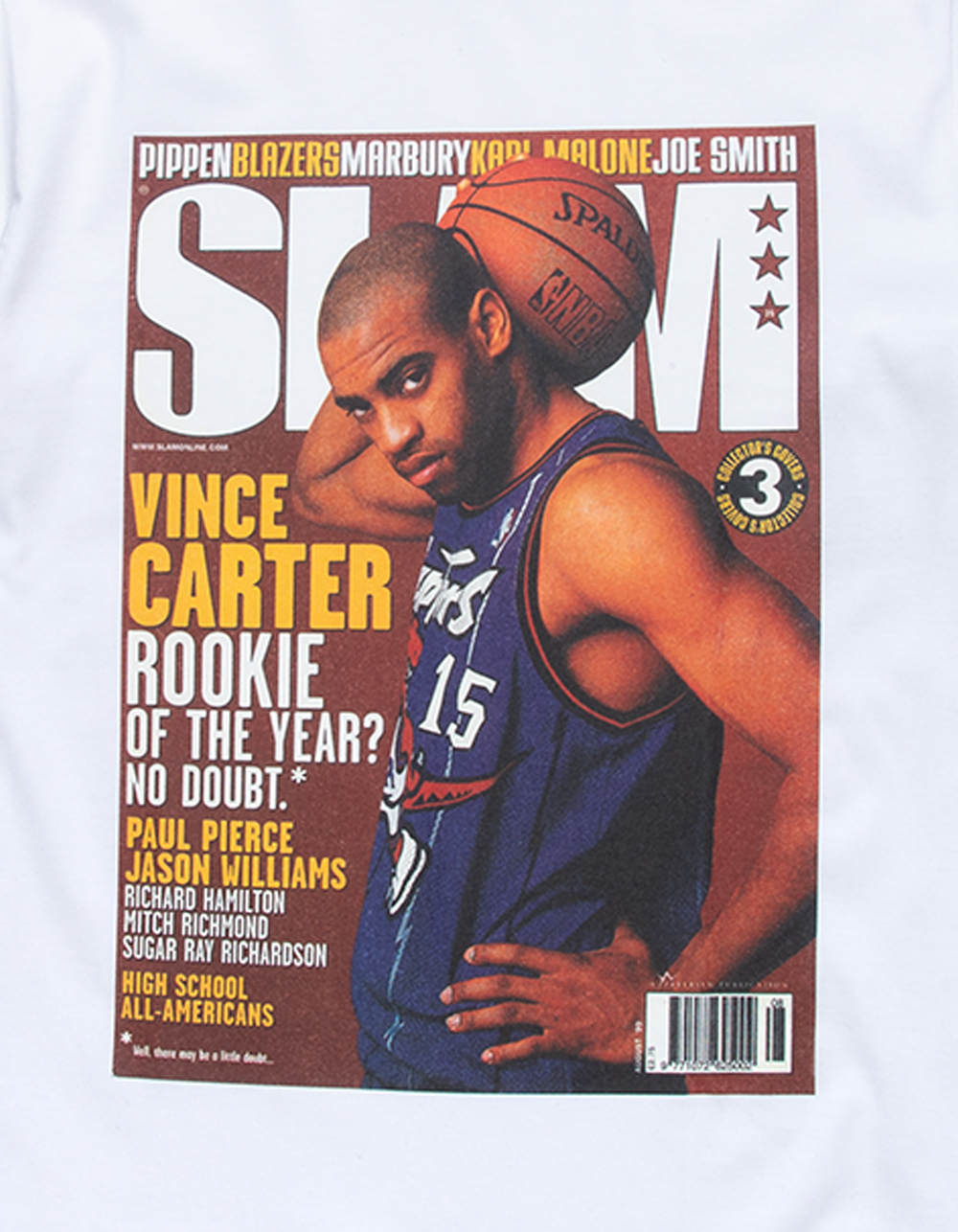 Vince Carter Rookie Of The Year SLAM Cover shirt, hoodie, sweater