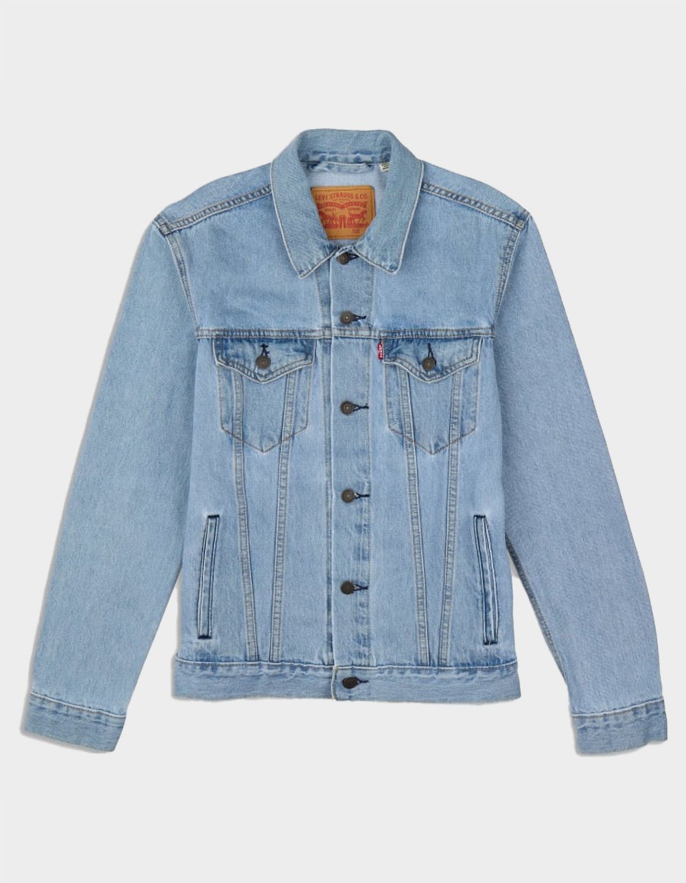 LEVI'S Mens Trucker Jacket - Light Stonewash LT STONE