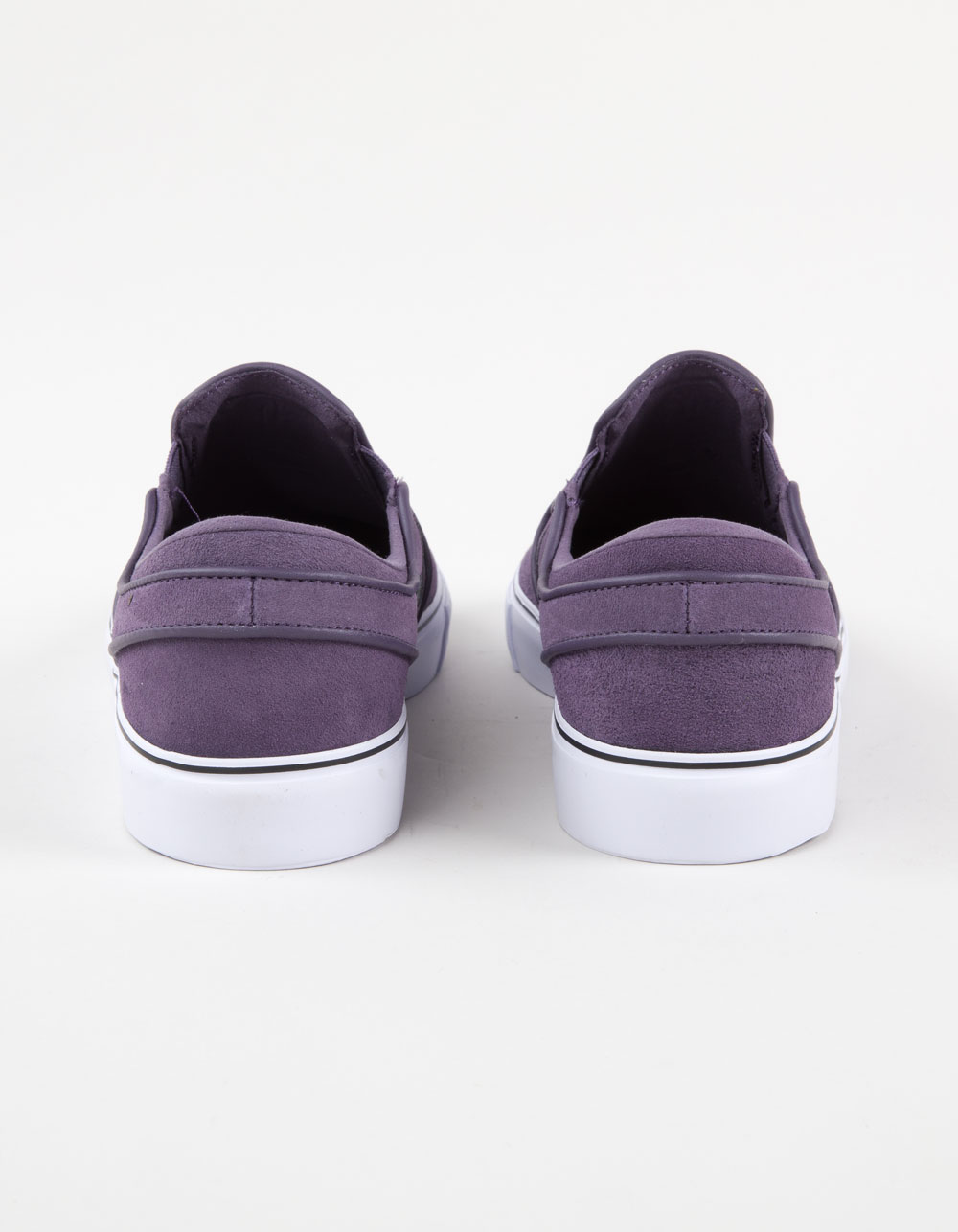 NIKE SB Janoski+ Slip-On Skate Shoes - PURPLE/BLACK
