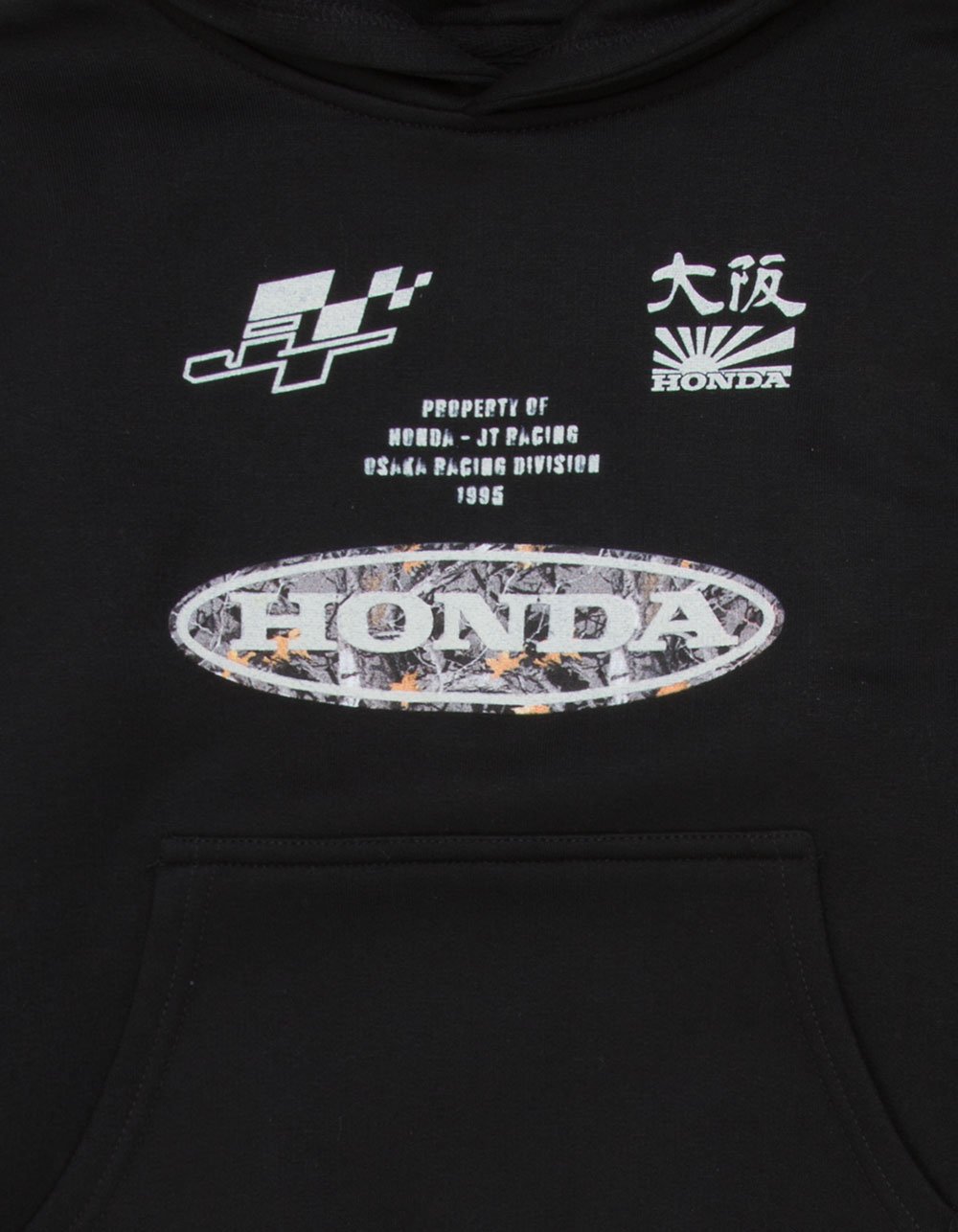 HONDA JT Boys Hoodie - BLACK