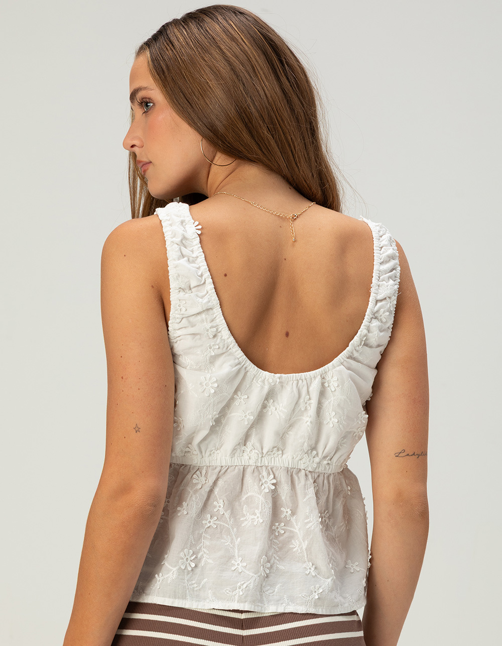 BRIXTON Abigail Womens Top - WHITE