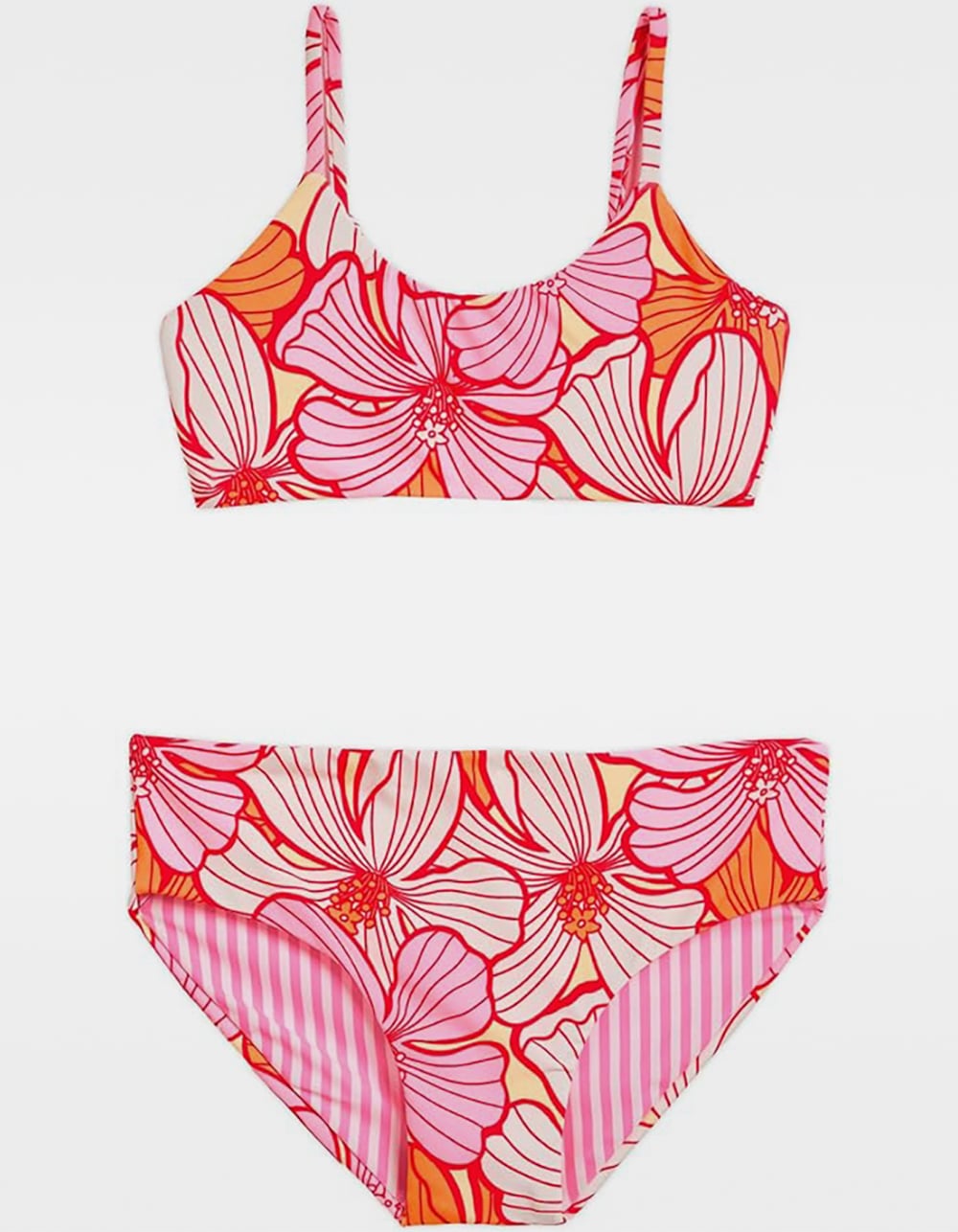 MAAJI Blossom Pear Girls Bralette Bikini Set - MULTI