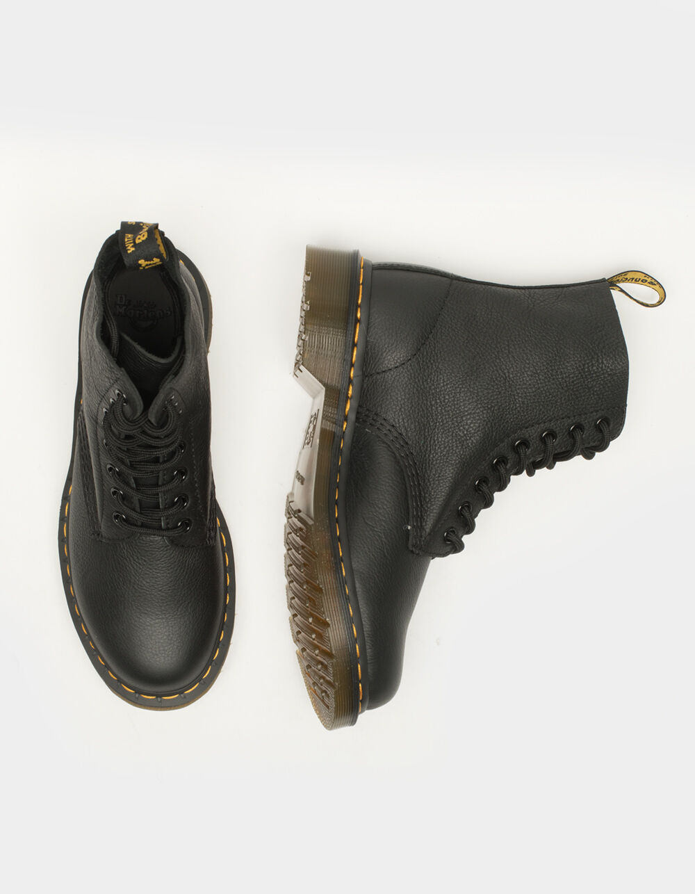 DR. MARTENS 1460 Virginia Leather Womens Boots - BLACK | Tillys