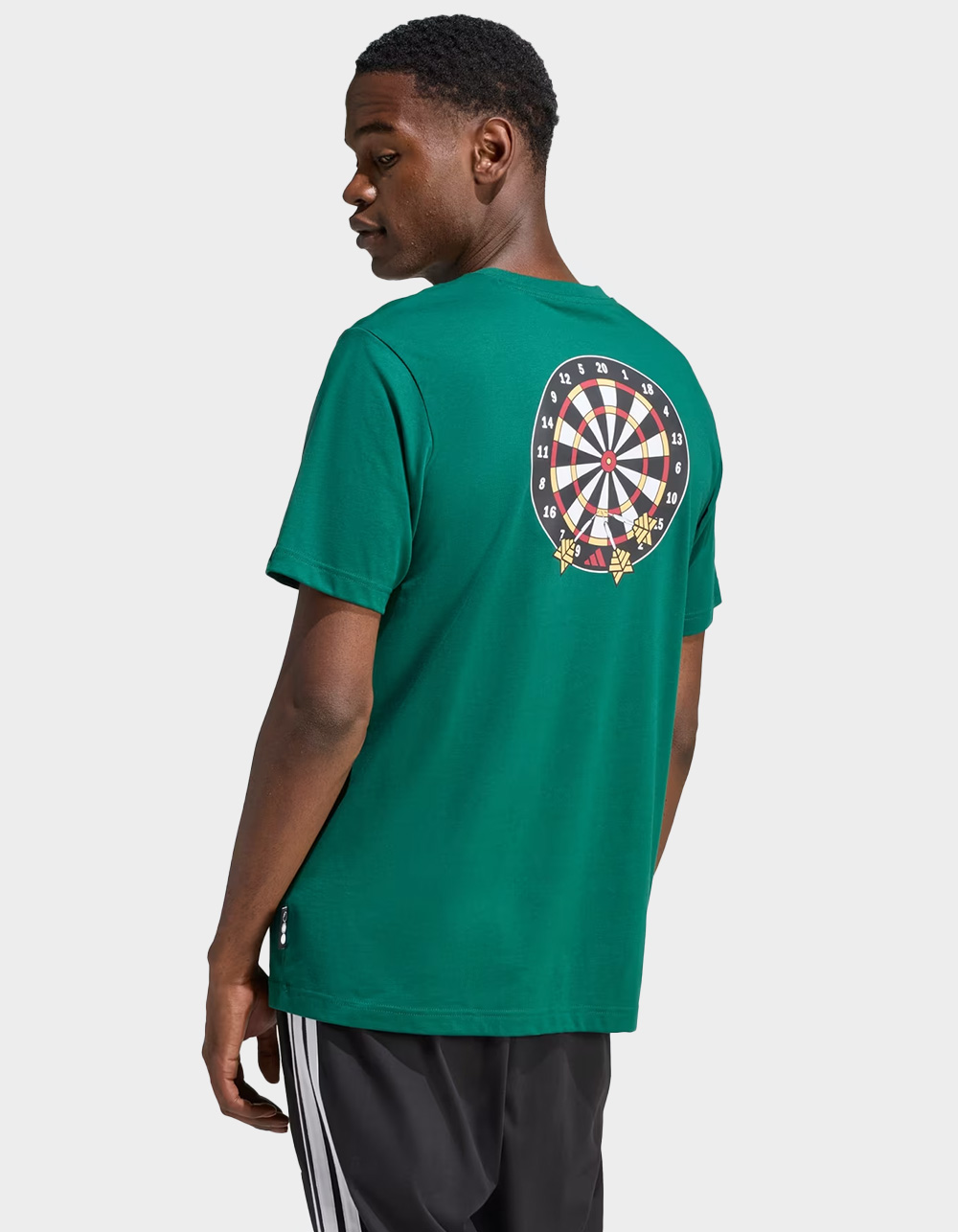 ADIDAS Novelty Dart Mens Pocket Tee - FOREST