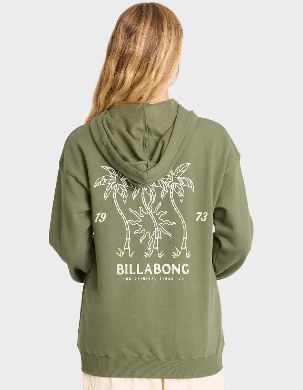BILLABONG Far From Shore Womens Hoodie - MILITARY