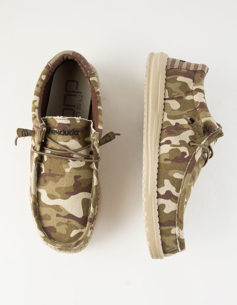 HEY DUDE Wally Mens Shoes - CAMO | Tillys
