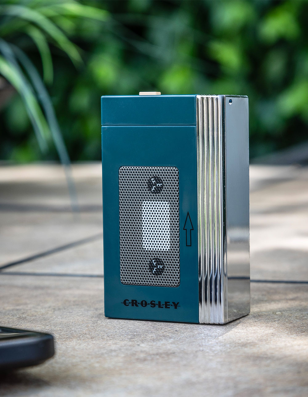 CROSLEY Mini Retro 80's Portable Bluetooth Speaker - TEAL GREEN