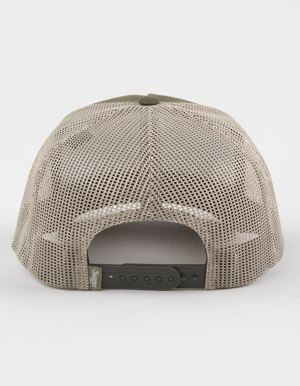 SEAGER Branded Trucker Hat - OLIVE