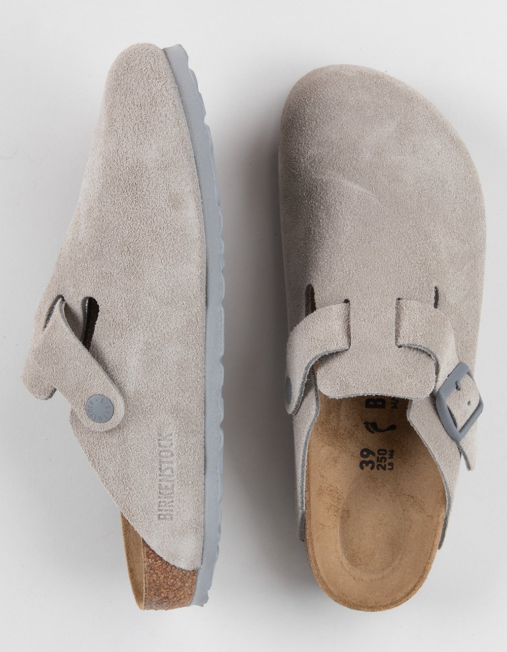 BIRKENSTOCK Boston Womens Clogs - STONE