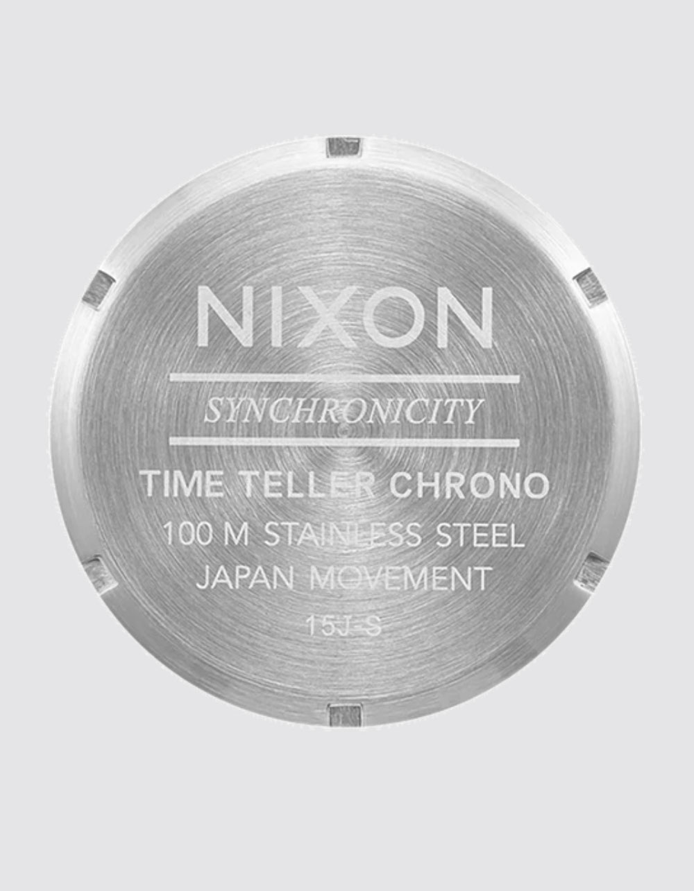 NIXON Time Teller Chrono Watch - SILVER