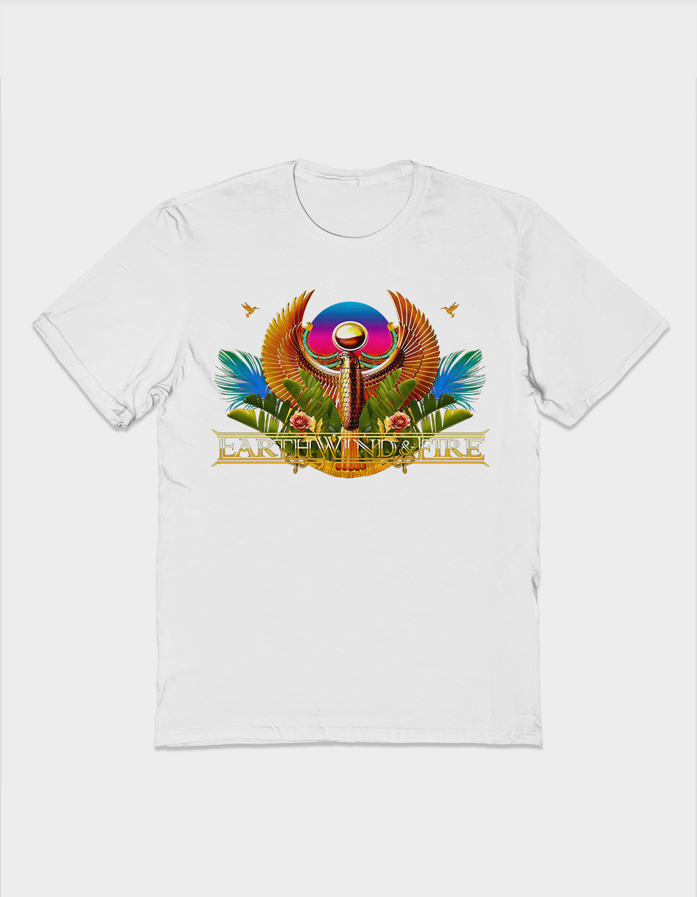 vedholdende fast whisky EARTH, WIND AND FIRE Fantasy Unisex Tee - WHITE | Tillys