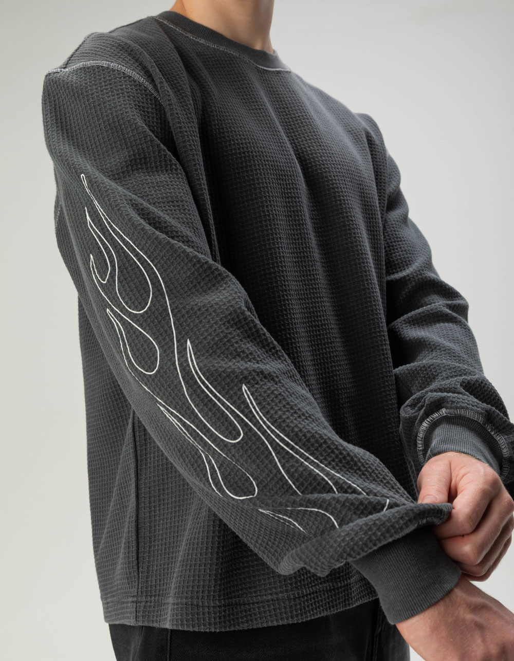 RSQ Mens Printed Thermal - GRAY