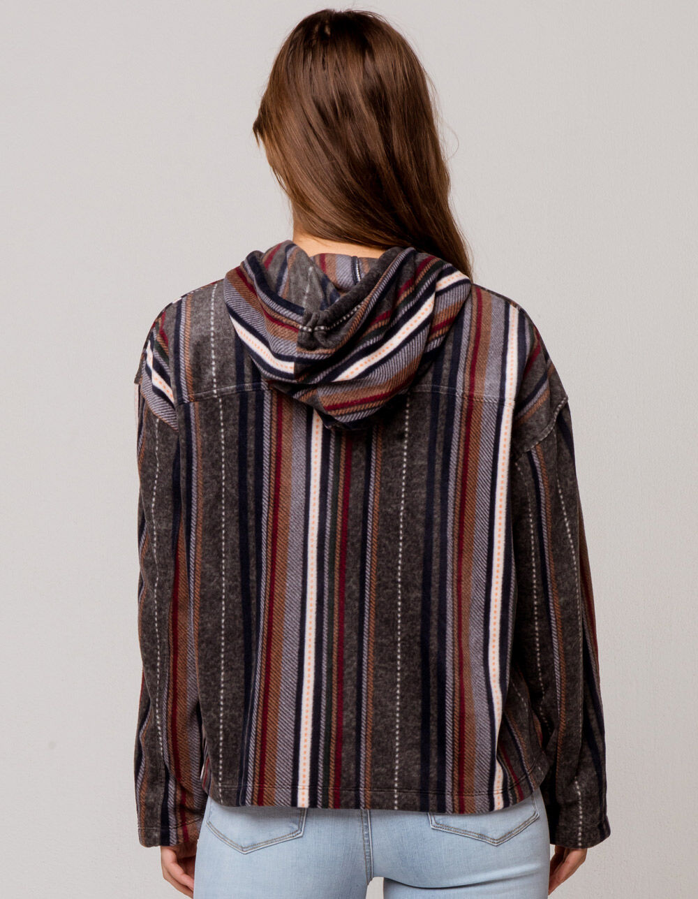 O'NEILL Hampton Superfleece Womens Flannel Hoodie MULTI Tillys