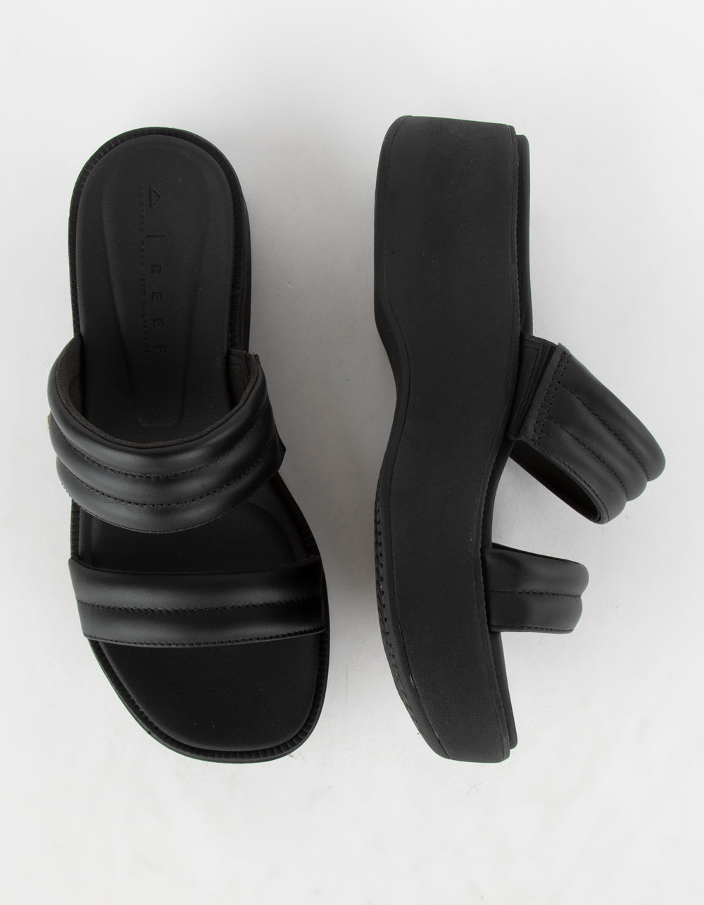 REEF Lofty Lux Hi Womens Platform Sandals BLACK Tillys