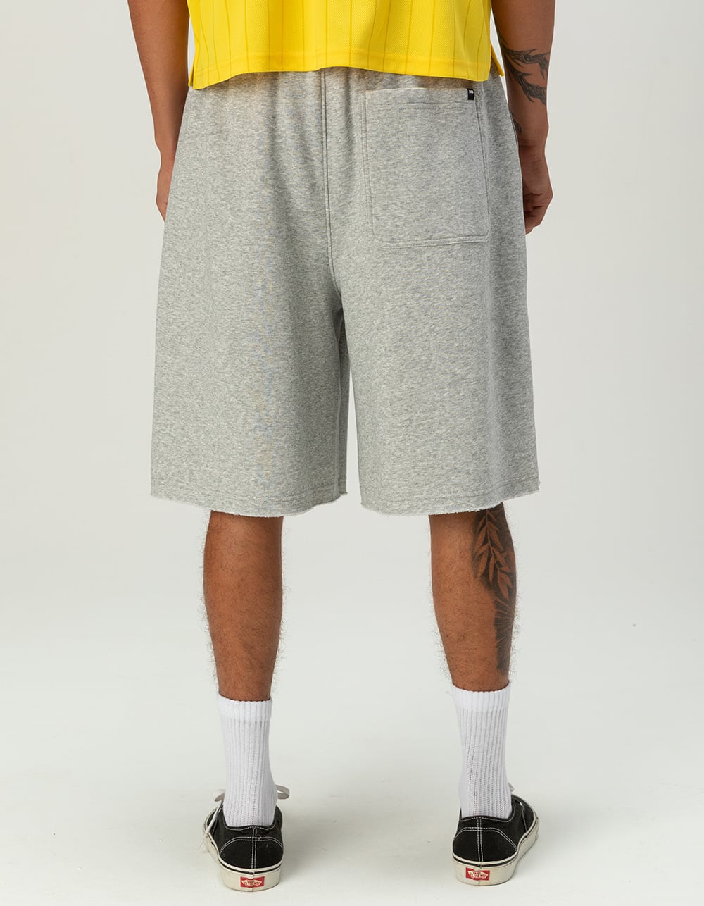 RSQ Mens Baggy Sweat Shorts - HEATHER GRAY