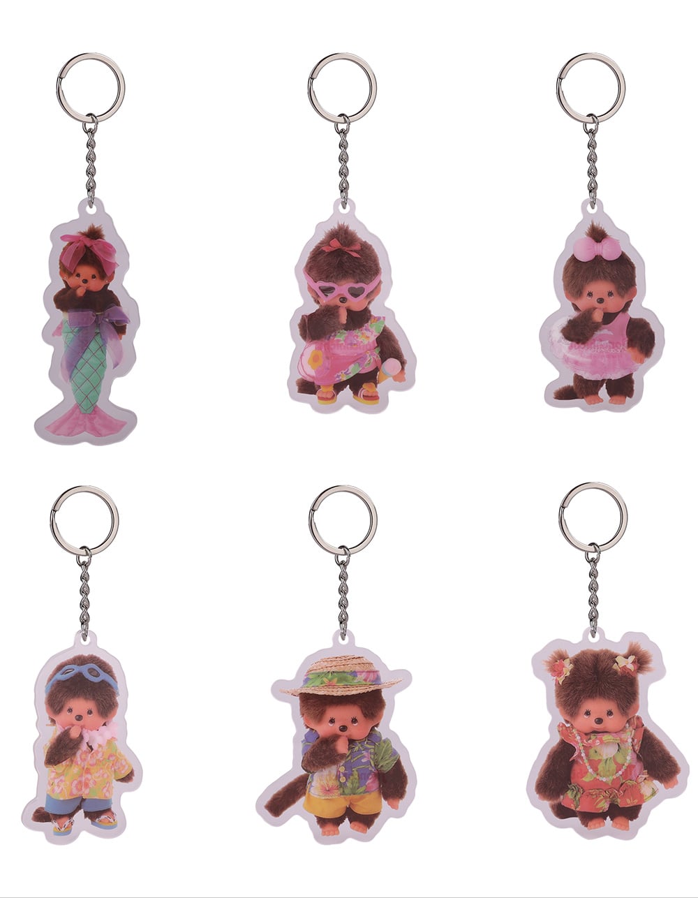 MONCHHICHI Summer Series Keychain Blind Box - ASST