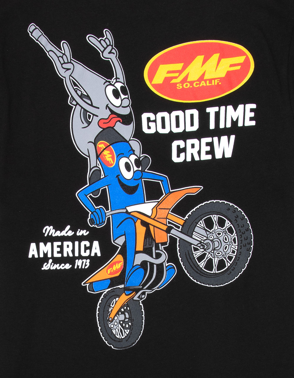 FMF Good Time Crew Mens Tee - BLACK